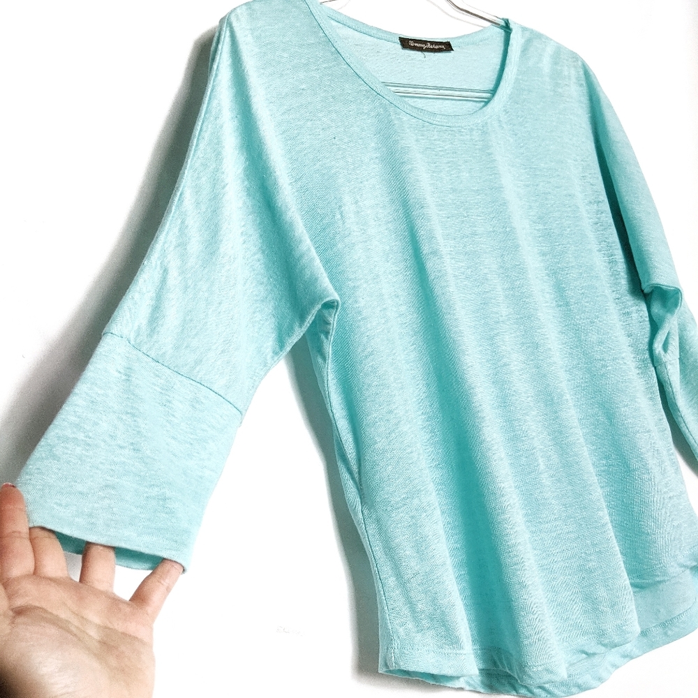 Tommy Bahama • Jersey Linen T-Shirt - Picture 4 of 8
